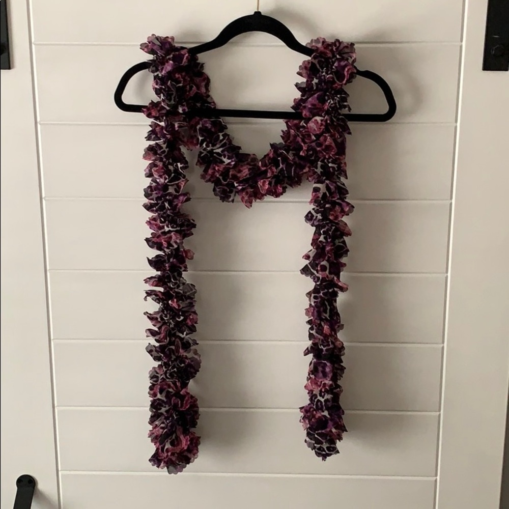Handmade animal print scarf
